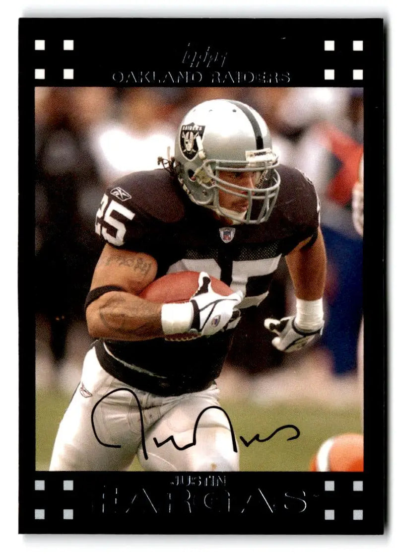 2007 Topps #93 Justin Fargas - Football Card Single