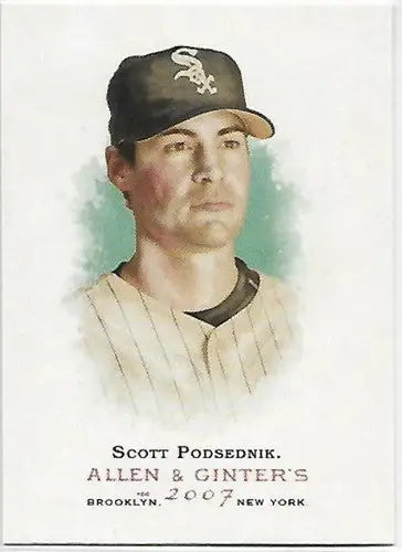 2007 Topps Allen and Ginter #27 Scott Podsednik NM-MT White Sox - Baseball Card Single