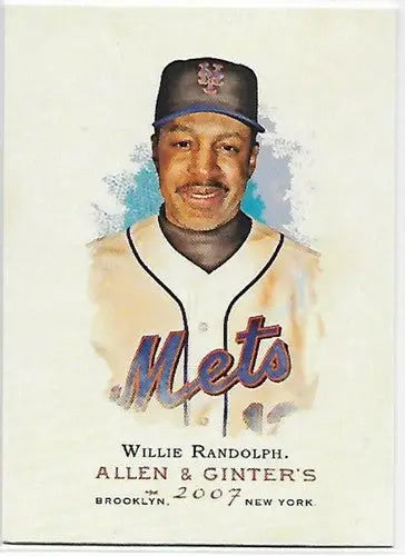 2007 Topps Allen and Ginter #28 Willie Randolph NM-MT Mets - Baseball Card Single