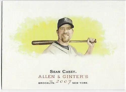 2007 Topps Allen and Ginter #29 Sean Casey NM-MT Tigers - Baseball Card Single