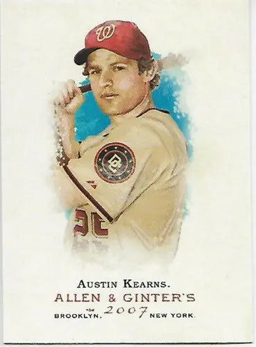 2007 Topps Allen and Ginter #3 Austin Kearns NM-MT Nationals - Baseball Card Single