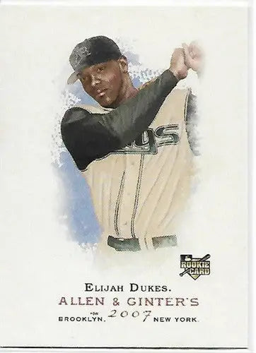2007 Topps Allen and Ginter #33 Elijah Dukes NM-MT RC Rookie Devil Rays - Baseball Card Single