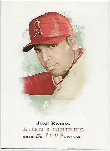 2007 Topps Allen and Ginter #54 Juan Rivera NM-MT Angels - Baseball Card Single