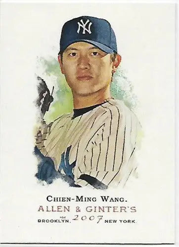 2007 Topps Allen and Ginter #56 Chien-Ming Wang NM-MT Yankees - Baseball Card Single