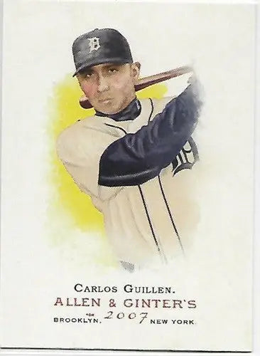 2007 Topps Allen and Ginter #78 Carlos Guillen NM-MT Tigers - Baseball Card Single