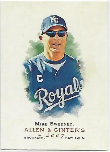 2007 Topps Allen and Ginter #81 Mike Sweeney NM-MT Royals - Baseball Card Single