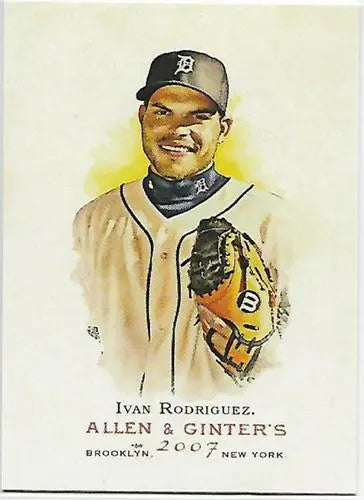 2007 Topps Allen and Ginter #85 Ivan Rodriguez NM-MT Tigers - Baseball Card Single