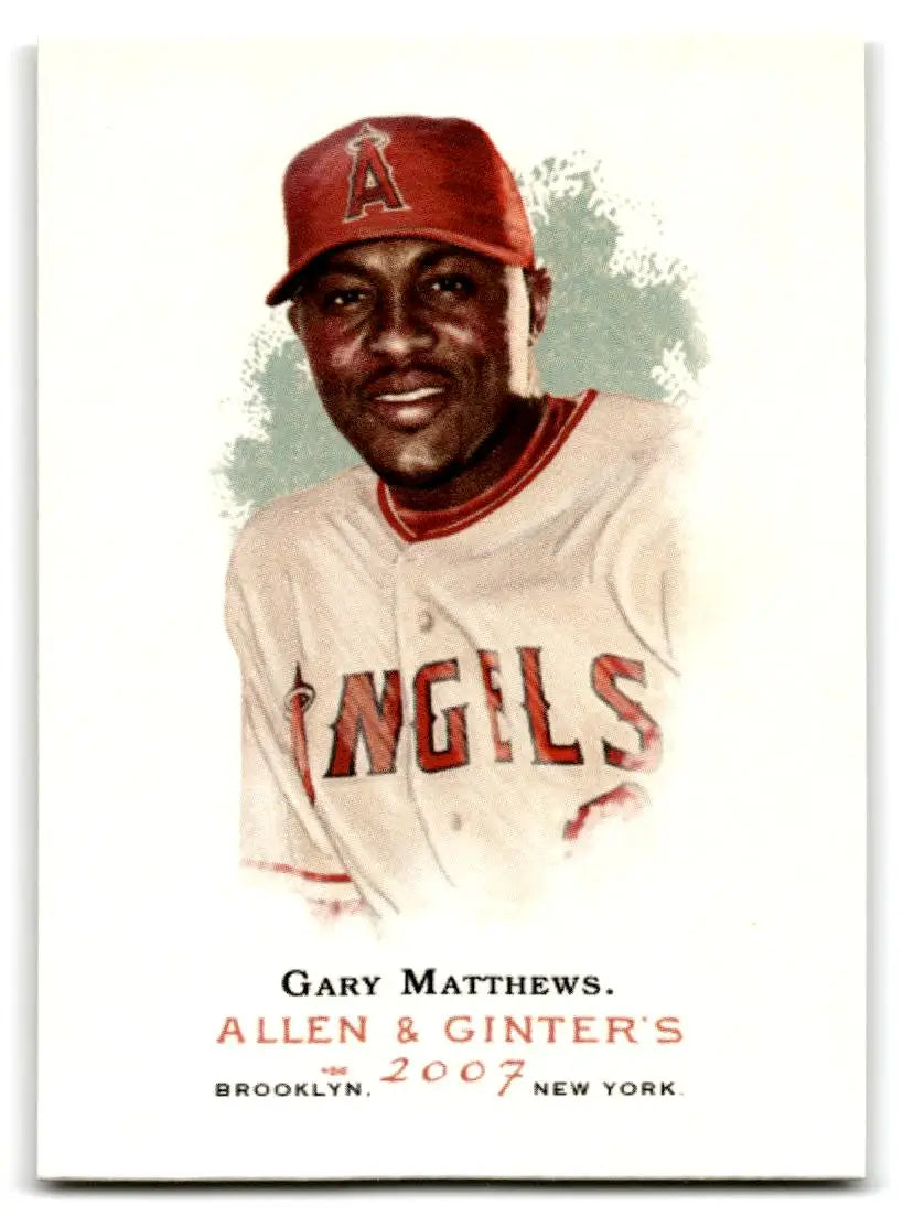 2007 Topps Allen & Ginter #48 Gary Matthews - Baseball Card Single