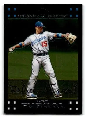 2007 Topps Baseball Chrome Rafael Furcal #48 Los Angeles Dodgers - Baseball Card Single
