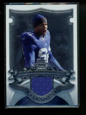 2007 Topps Bowman Sterling Michael Strahan #BSVR-MS Jersey Patch Football - Sports Memorabilia