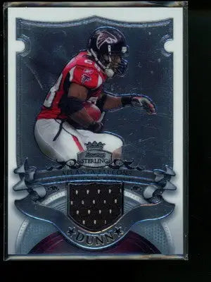 2007 Topps Bowman Sterling Warrick Dunn #BSVR-WD Jersey Patch Football - Sports Memorabilia