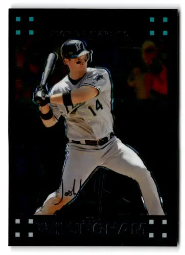 Baseball card featuring Josh Willingham from 2007 Topps Chrome with original gloss
