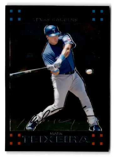 2007 Topps Chrome #181 Mark Teixeira NM-MT Rangers ID:73168 - Baseball Card Single
