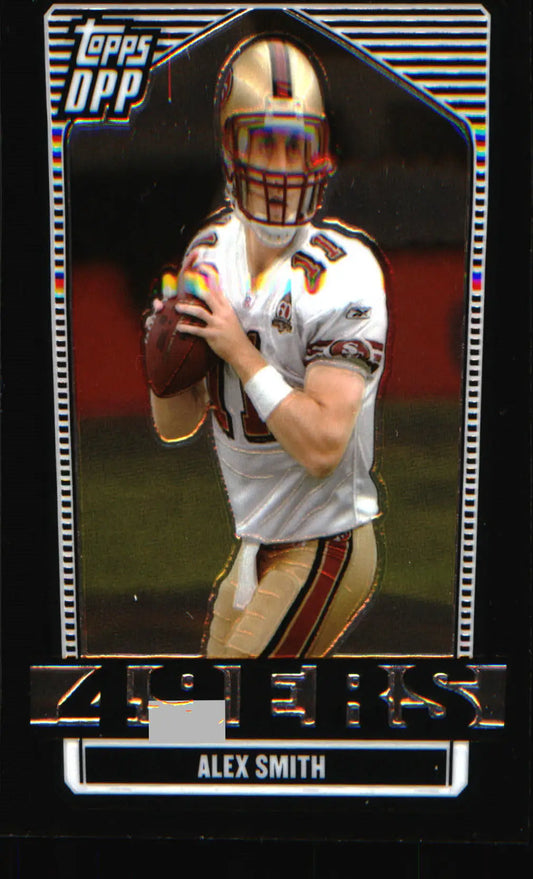 2007 Topps Draft Picks & Prospects Chrome Black #64 Alex Smith - Football Card Single