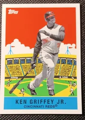 2007 Topps - Flashback Fridays Ken Griffey Jr #FF3. Reds. NRMT+ - Baseball Card Single