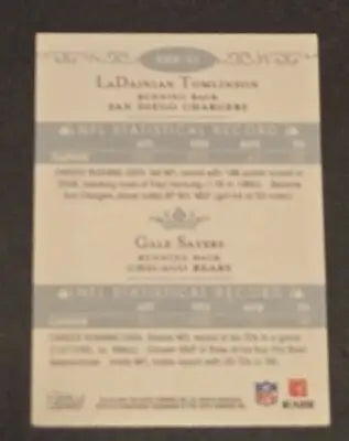 2007 Topps #RBR-ST LaDainian Tomlinson / Gale Sayers Running Back Royalty - Football Card Single