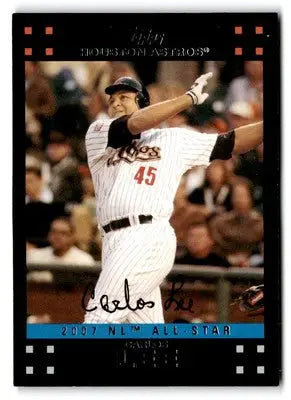 2007 Topps Updates & Highlights #UH261 Carlos Lee - Baseball Card Single
