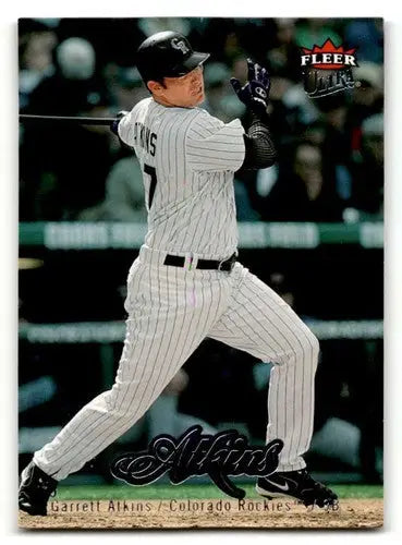 2007 Ultra #53 Garrett Atkins Colorado Rockies Baseball Cards EX/NM ID:64483 - Baseball Card Single