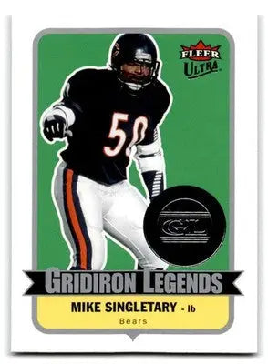 2007 Ultra #GL-MS Mike Singletary Gridiron Legends - Football Card Single