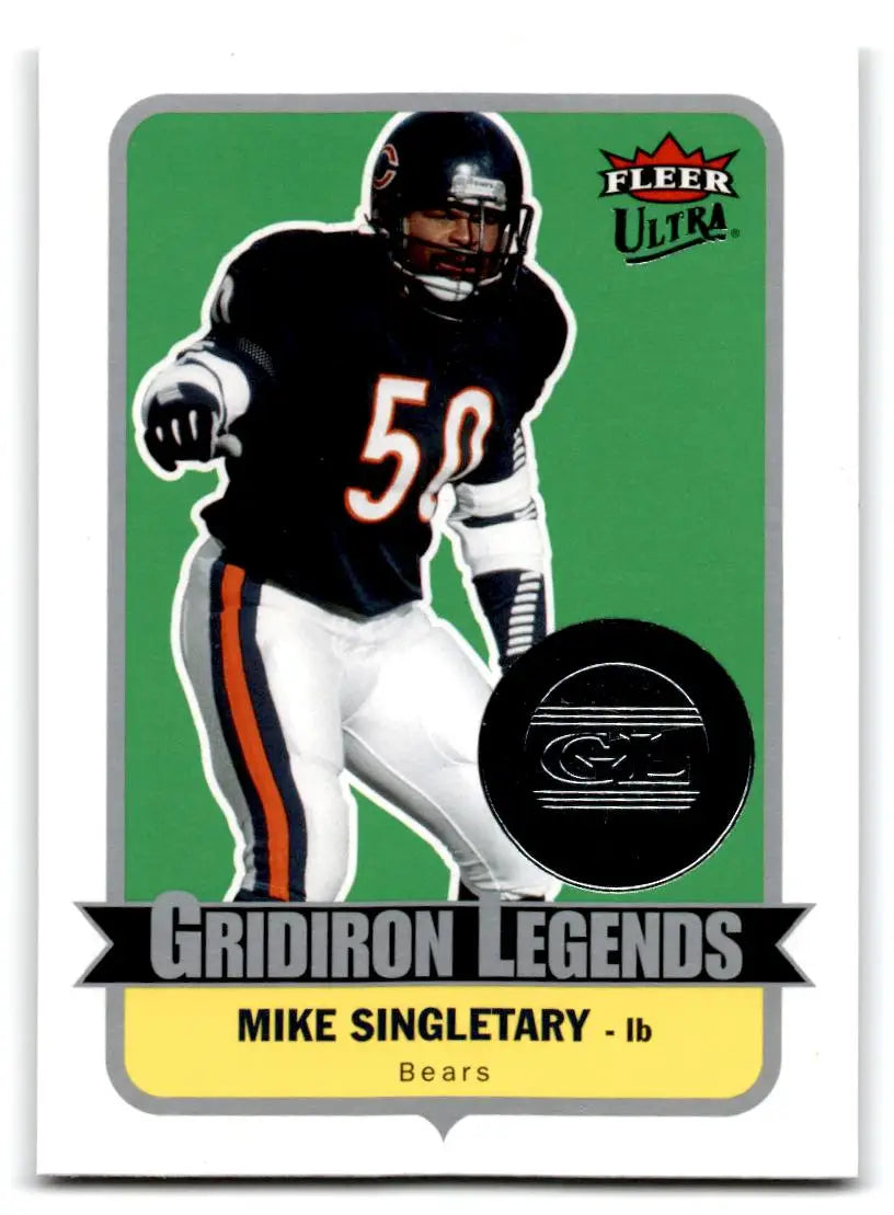 2007 Ultra #GL-MS Mike Singletary Gridiron Legends - Football Card Single
