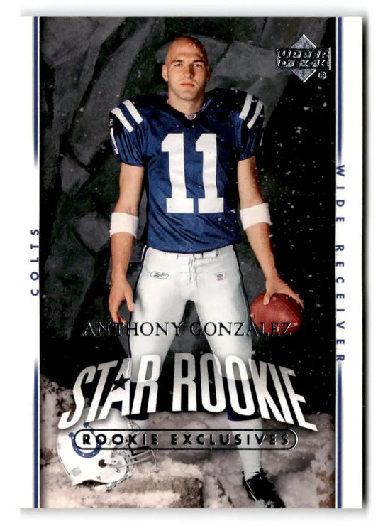 2007 Upper Deck #292 Anthony Gonzalez - Football Card Single