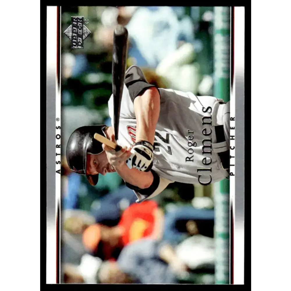 2007 Upper Deck #339 Roger Clemens EX/NM Houston Astros Baseball Card - Baseball Card Single