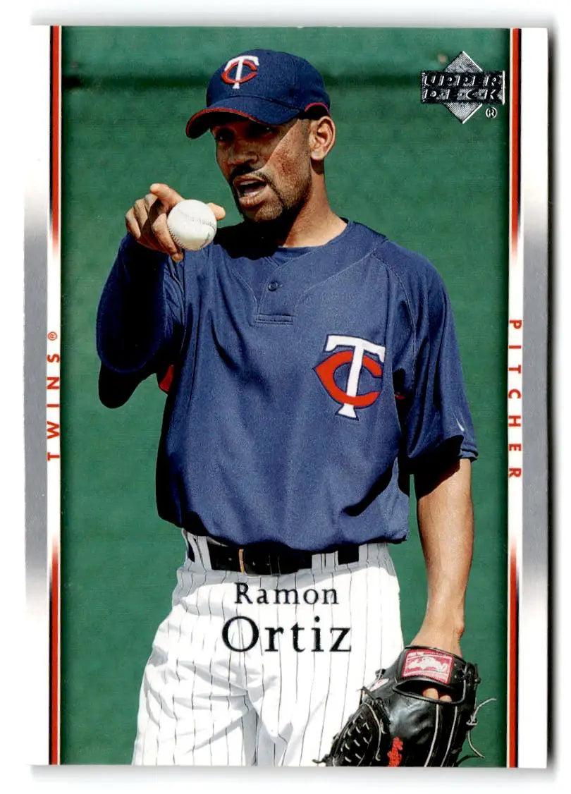 2007 Upper Deck #805 Ramon Ortiz - Baseball Card Single