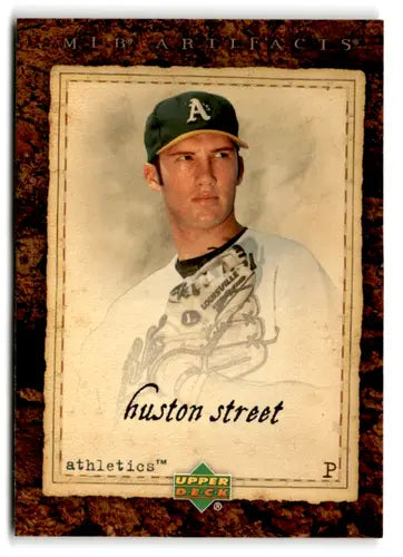 2007 Upper Deck Artifacts #24 Huston Street NM Near Mint Athletics ID:82555 - Baseball Card Single