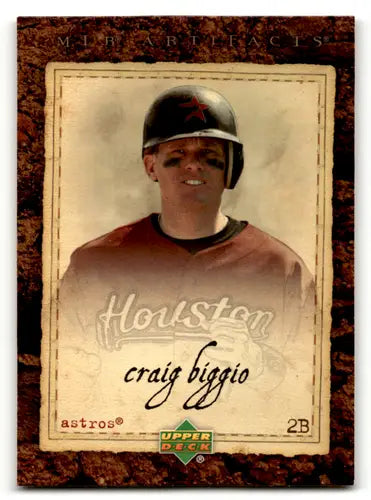 2007 Upper Deck Artifacts #49 Craig Biggio NM-MT Astros ID:57933 - Baseball Card Single