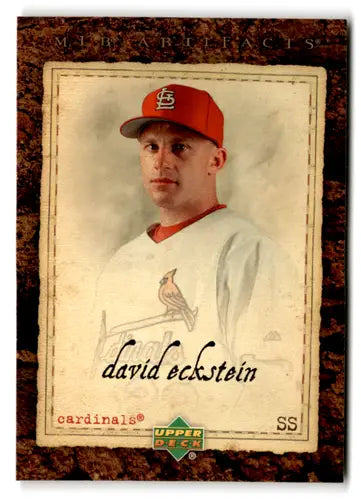 2007 Upper Deck Artifacts #69 David Eckstein NM Near Mint Cardinals ID:82554 - Baseball Card Single