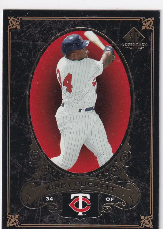 2007 UPPER DECK LEGENDARY CUTS #44 KIRBY PUCKETT- MINNESOTA TWINS - Baseball Card Single