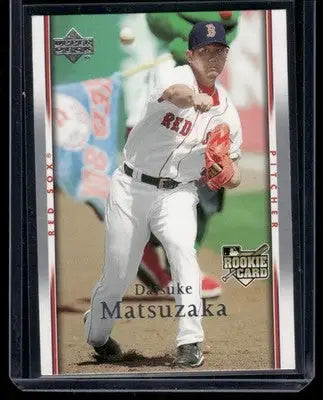 2007 Upper Deck Series 1 Daisuke Matsuzaka #501 Baseball - Baseball Card Single