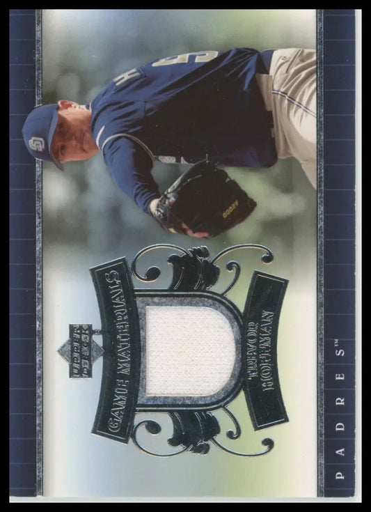 2007 Upper Deck - UD Game Materials Trevor Hoffman UD-HO San Diego Padres LP - Baseball Card Single