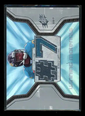 2007 Upper Deck Winning Materials Byron Leftwich #WM-BL2 Jersey Football - Sports Memorabilia