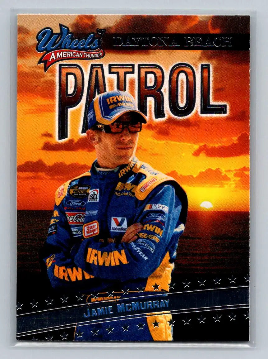 2007 Wheels American Thunder #72 Jamie McMurray Roush Fenway Racing - Racing Card Single