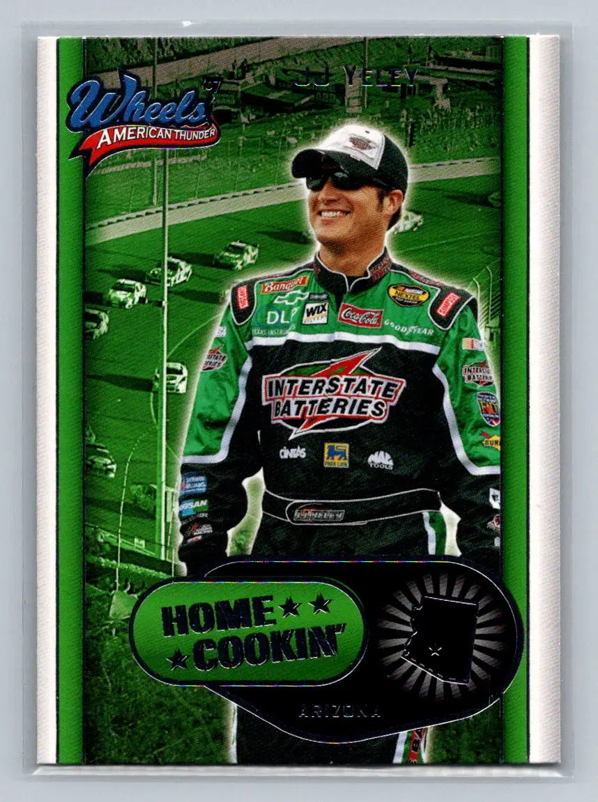 2007 Wheels American Thunder #78 J.J. Yeley Joe Gibbs Racing - Racing Card Single