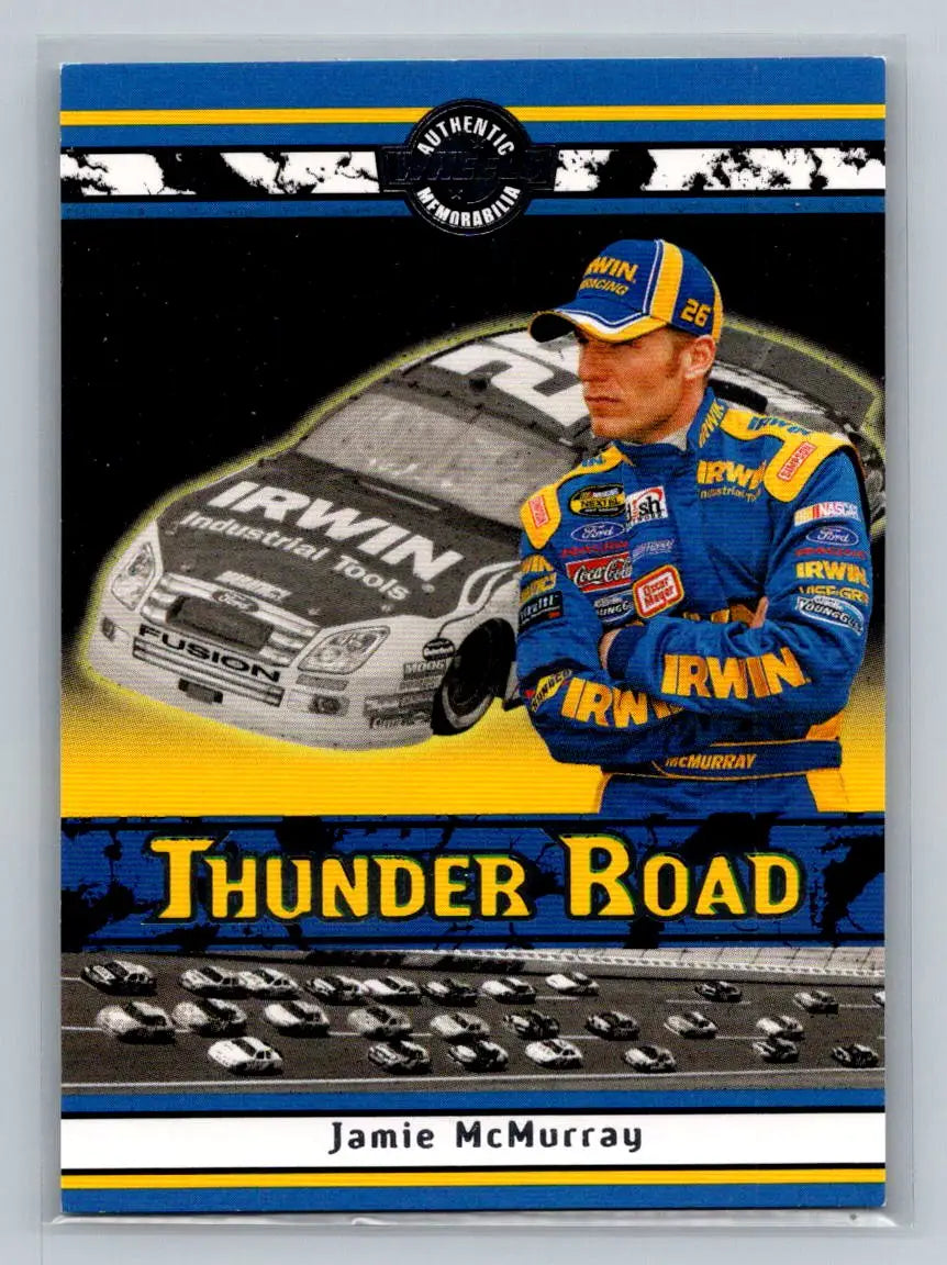 2007 Wheels American Thunder #TR 4 Jamie McMurray Roush Fenway Racing - Racing Card Single