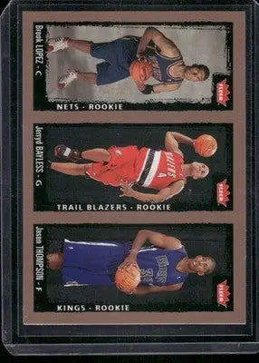 2008-09 Fleer Brook Lopez Jason Thompson Jerryd Bayless #239 Basketball - Basketball Card Single