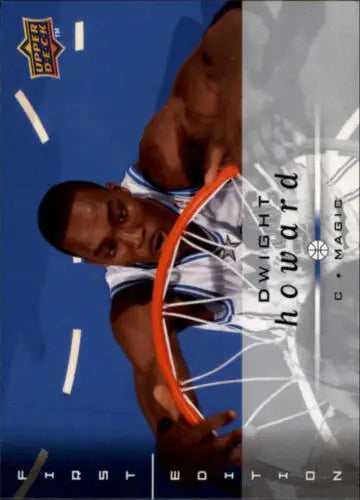 2008-09 Upper Deck First Edition Dwight Howard basketball card with original gloss