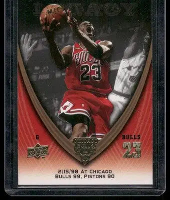 2008-09 Upper Deck Michael Jordan Legacy Michael Jordan #901 Basketball