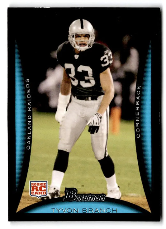 2008 Bowman #127 Tyvon Branch - Football Card Single