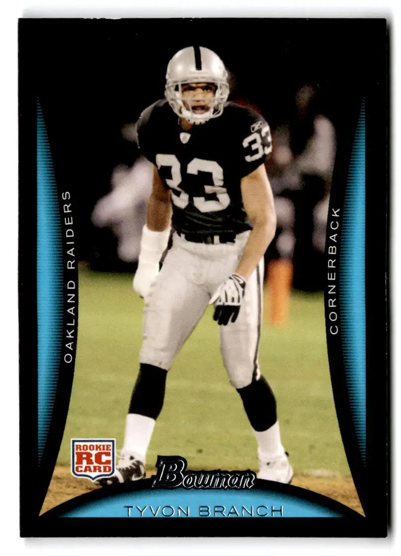 2008 Bowman #127 Tyvon Branch - Football Card Single