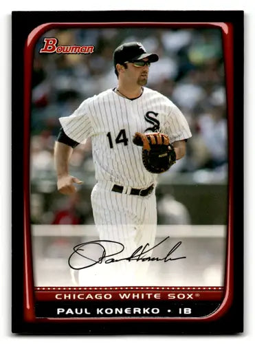 2008 Bowman #133 Paul Konerko NM-MT White Sox ID:62753 - Baseball Card Single