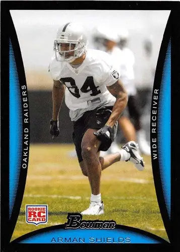 2008 Bowman #141 Arman Shields NM-MT RC Rookie Raiders ID:68710 - Football Card Single