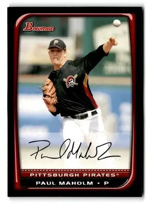 2008 Bowman #18 Paul Maholm - Baseball Card Single