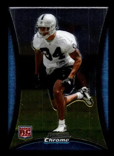 Original gloss Bowman Chrome Arman Shields rookie card from 2008 Bowman Chrome series