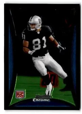 2008 Bowman Chrome #BC47 Chaz Schilens - Football Card Single