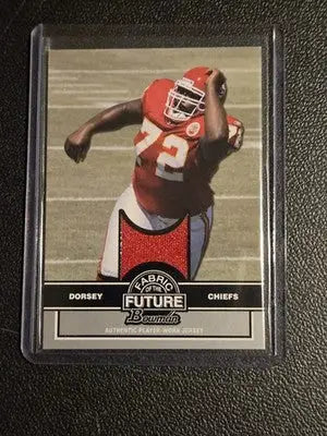 2008 Bowman #FF-GD Glenn Dorsey Fabric of the Future - Football Card Single