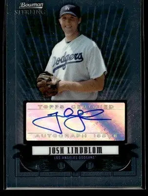 2008 Bowman Sterling #BSP-JLI Josh Lindblom Prospects