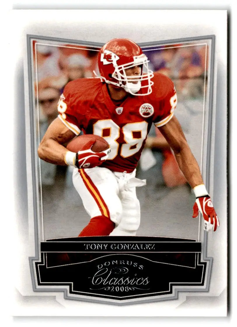 2008 Donruss Classics #50 Tony Gonzalez - Football Card Single